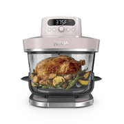 Ninja Crispi® Pro 6-in-1 Glass Air Fryer in Stone and Gold