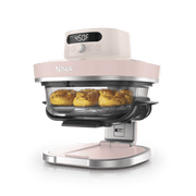 Ninja Crispi® Pro 6-in-1 Glass Air Fryer in Stone and Gold