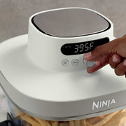 Ninja Crispi® Pro 6-in-1 Glass Air Fryer in Stone and Gold