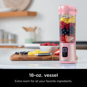 Ninja Blast™ Portable Blender in Tinted Pink
