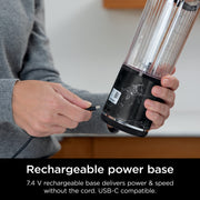 Ninja Blast™ Portable Blender in Tinted Pink