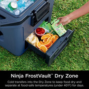 Ninja FrostVault™ 30qt Hard Cooler with Cold Dry Zone in Pink