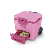 Ninja FrostVault™ 30qt Wheeled Cooler with Cold Dry Zone in Plum