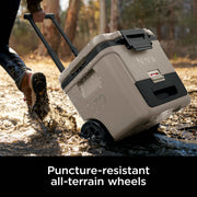Ninja FrostVault™ 30qt Wheeled Cooler with Cold Dry Zone in Plum