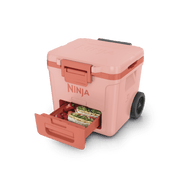 Ninja FrostVault™ 30qt Cooler with Wheels in Coral