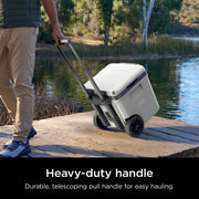 Ninja FrostVault™ 30qt Wheeled Cooler with Cold Dry Zone in Plum