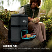 Ninja FrostVault™ 24 Can Backpack Cooler in Charcoal Gray
