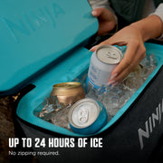 Ninja FrostVault™ 24 Can Backpack Cooler in Charcoal Gray