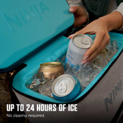 Ninja FrostVault™ 24 Can Backpack Cooler in Charcoal Gray