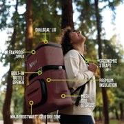 Ninja FrostVault™ 24 Can Backpack Cooler in Charcoal Gray