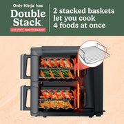 Ninja DoubleStack™ 10-QT Double Air Fryer in Stone Gold